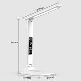 LED Desk Lamp Bedside Study Reading Table USB Charging Adjustable Light
