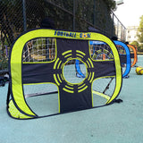 Pop Up Soccer Goal Net Portable Soccer Training Net Kit for Backyard Green