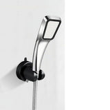 Adjustable Shower Head Holder Vacuum Suction No Drill Bracket Black