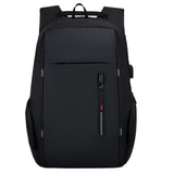 Travel Laptop Backpack with USB Charging Port – Fits 15.6 Inch Laptop School Bag Black