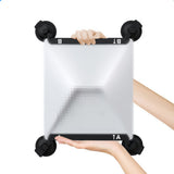 Adjustable Suction Cup Mount Compatible with Starlink Mini with Sunroof Car Window Black