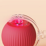 Interactive Cat Toy Ball Fast Rolling Motion Activate Cat Toy Red