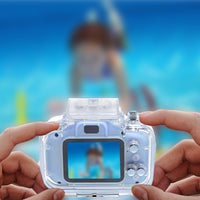 Underwater Camera for Kids – Waterproof Pool Toy Camera Ages 8-12 Blue