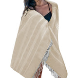 Cotton Turkish Beach Towels Quick Dry Towel for Bathing Swimming Travel Khaki