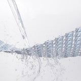Shower Mat Non Slip Bathtub Mat with Suction Cups and Drain Holes Bath Mat for Bathroom Kitchen Wet Floor Blue