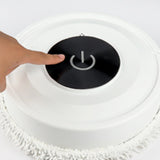Silent Touch Mopping Robot Smart Sweeping Wet and Dry Cleaning Machine White