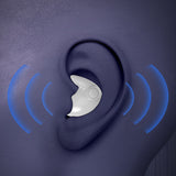 Invisible Sleep Wireless Earphone Bluetooth 5.3 Headphones Hidden Earbuds with LED Display White