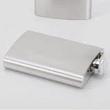 Portable Stainless Steel Hip Flask Leak Resistant for Outdoor Travel Men