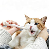 Pill Feeder for Dogs and Cats Soft Tip Pet Piller for Easy Medication Delivery Pill White