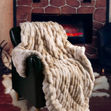 Bubble Tie Dye Throw Throw Blanket for Couch Cozy Soft and Fuzzy for Sofa Bedroom Living Room Khaki
