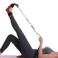 Hamstring Stretcher Stretching Strap Ligament Stretching Belt  for Dancing Pilates Yoga Red