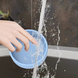2Pcs Air Fryer Egg Mould Steam Egg Bowl SIlicone Muffins Cake Mold Baking Mold Blue