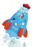 Rocket Sprinkler Toy Outdoor Water Toy Blue