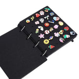 Shoe Charms Organizer Charms Display Holder Black