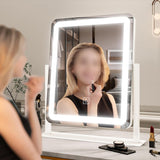 Makeup Mirror LED Light with 3-Color Lighting and Dimmable White