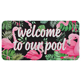 Summer Pool Doormat Non Slip Pool Floor Mat for Swimming Poolside Seating Mats Style 2
