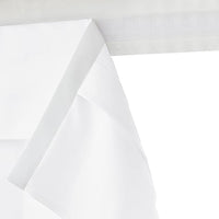 2 Panels Door Curtains Self-Adhesive Blackout Window Door Curtain Privacy Thermal Insulated Curtain White