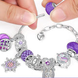DIY Charm Bracelet Blind Box Jewelry Making Kit Holiday Birthday Gift for Girls and Teens Style 2