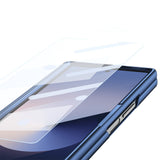Shockproof Case For Samsung Z Fold 7 with Pen Holder Full Coverage Hinge Protection Blue
