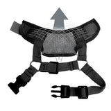 2Pcs Dog Muzzle Mouth Cover Anti Bite Barking Chewing Mesh for Small Medium Large Dogs Black+Pink