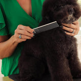 3PCS Double Sided Stainless Steel Dematting Grooming Comb for Dogs and Cats