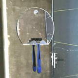 Fogless Shower Mirror Acrylic Shaving Mirror Round