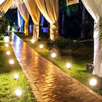 10-in-1 Solar Spot Light Outdoor Waterproof LED Garden Lawn Landscape Path Lamp Warm White
