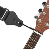 Guitar Strap for Acoustic Electric Classic and Bass Guitars Black
