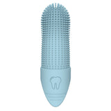 Silicone Pet Finger Toothbrush – Daily Teeth Cleaning for Cats and Dogs Blue