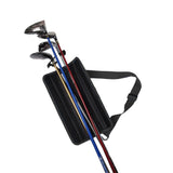 Portable Golf Club Bag with Adjustable Strap Golf Accessories Black