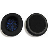 Replacement Cushion Ear Pads Compatible With Steel Series Arctis 1 3 5 7 9 Pro Gaming Headset Blue Grid Pattern