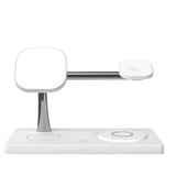 7-in-1 Wireless Charger Dock Station – With Night Light and USB Output White