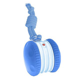 Interactive Pet Rolling Ball Toy Rechargeable Automatic for Cats and Dogs Blue