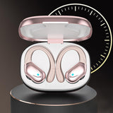 Wireless Earbuds Sports Bluetooth Headphones IPX5 Waterproof Earphones for Workout Running Rose Gold