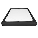 Elastic Box Spring Cover 4 Sides Wrap Around Bed Skirt Dark Gray
