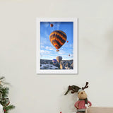 Photo Frame with Stand and Wall Mount for Home Decor White
