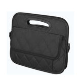 55L Foldable Car Trunk Organzier 6-Pocket Storage Box for Home Car Office Black
