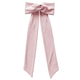 Heatless Curling Headband Bow Shaped with Flexible Styling Wires Pink