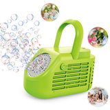 40 Holes Electric Bubble Machine Automatic Bubble Maker for Party Stage Wedding Green