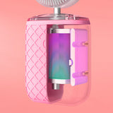 U-Shaped Automatic Electric Toothbrush – With Built-In Sanitizing Cup Pink