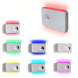 4Pcs Motion Sensor Night Lights for Stairs Indoor Hallway Stairway Bathroom RGB