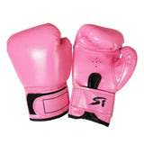 Punching Training Gloves for Sparring Kickboxing Ages 3 to 10 Pink