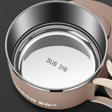 1200ML Large Ramen Bowl Ramen Noodle Bowls Microwavable for College Brown