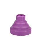 Universal Silicone Diffuser Foldable for Hair Dryer 4-5cm Nozzle Purple