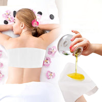 2 Pcs Castor Oil Wrap Pads Reusable Castor Oil Compress Cloths for Abdomen Back Joint