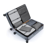 Set of 8Pcs Travel Packing Cubes Luggage Organizers for Suitcase Packing Bags Gray