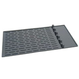Silicone Heat Resistant Mat for Countertop Air Fryer & Microwave Gray