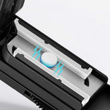 2Pcs Portable Pill Cutter Tablet Splitter with Adjustable Gear Pill Slicer for Travel Home Black