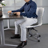 Men's Donut Seat Cushion Thick Memory Foam Pillow for Office Home Chairs Gray