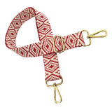 Replacement Handbag Strap Adjustable for Crossbody and Tote Bags Red